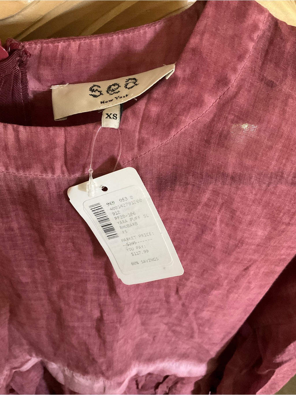 Nwt Sea New York Yard Long-Sleeve Dress — image 3 of 6